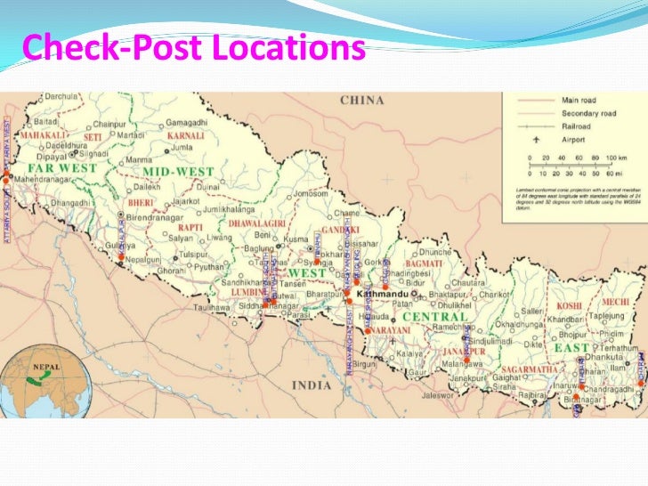 Nepal Railway Map