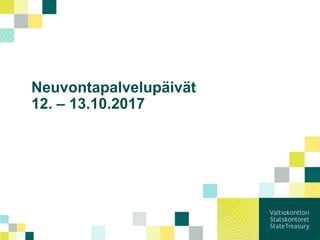 Neuvontapalvelupäivät
12. – 13.10.2017
 