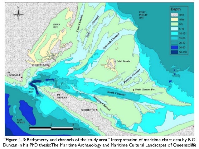 Port Phillip Bay Depth Chart