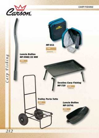 Leo pesca - Catalogo Carson Carpfishing