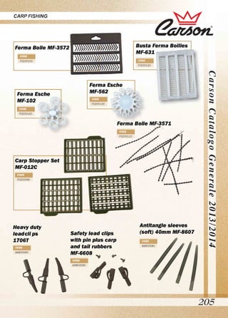 Leo pesca - Catalogo Carson Carpfishing