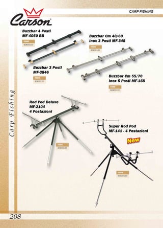 Leo pesca - Catalogo Carson Carpfishing