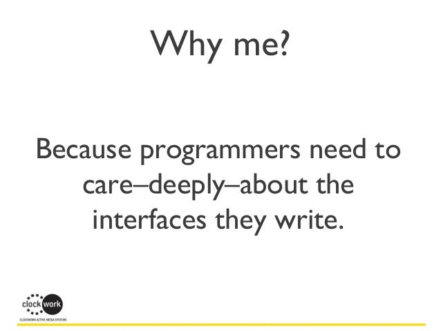 you can ux too avoiding the programmers user interface user interface programmer