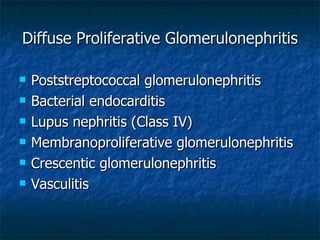 Nephrotic And Nephritic Syndrome 2008 | PPT