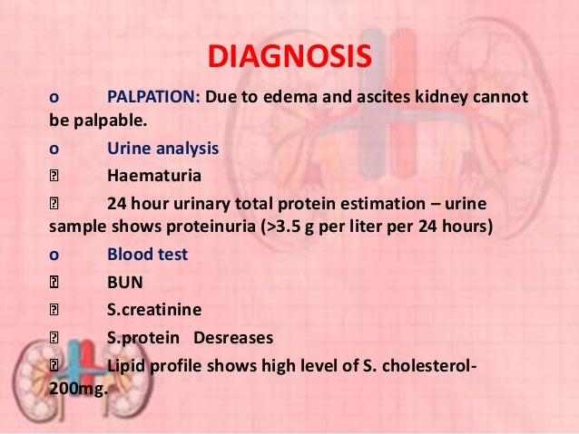 Nephrotic syndrome