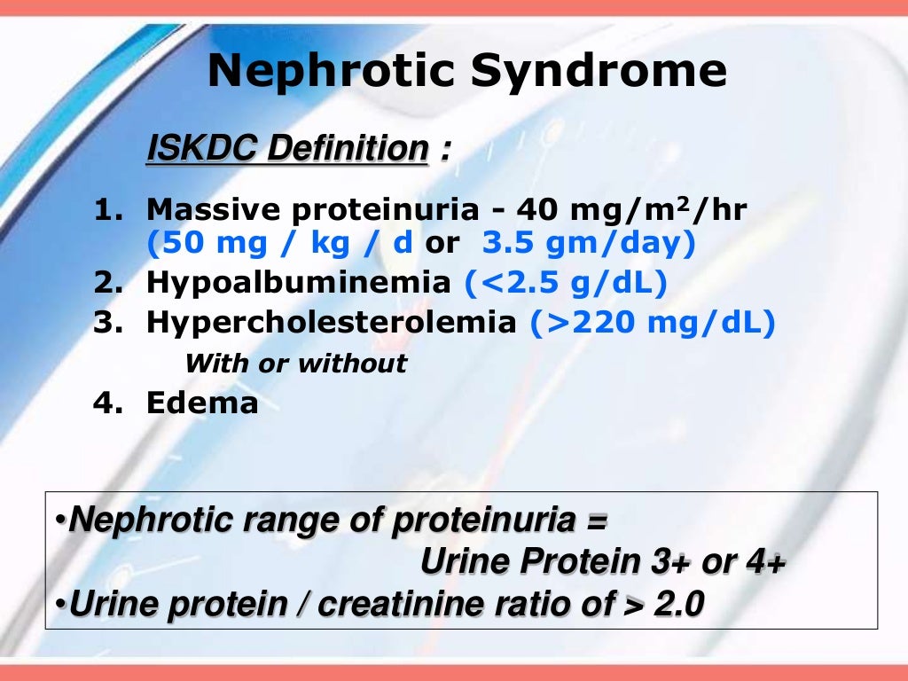 Nephrotic Syndrome