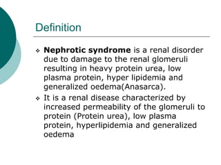 Nephrotic Syndrome- The mulas-1.ppt