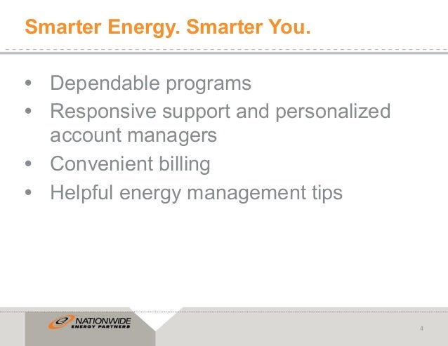 Nationwide Energy Partners Bills And Rates