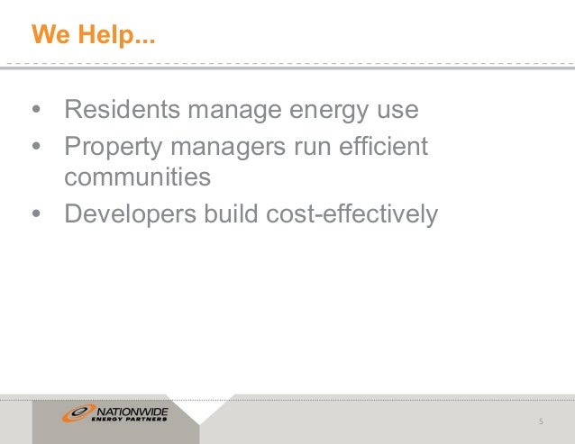 Nationwide Energy Partners Bills And Rates
