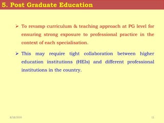 Professional Education (New Education Policy - 2019) | PPTX