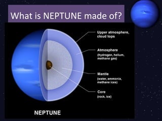 What is NEPTUNE made of?
 
