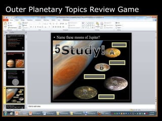 Outer Planetary Topics Review Game
 