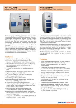 Innovative Power Quality Solutions and Energy Management by Neptune | PDF