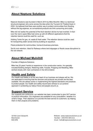 Neptune solutions brochure jm mike | PDF