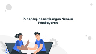 7. Konsep Keseimbangan Neraca
Pembayaran
 