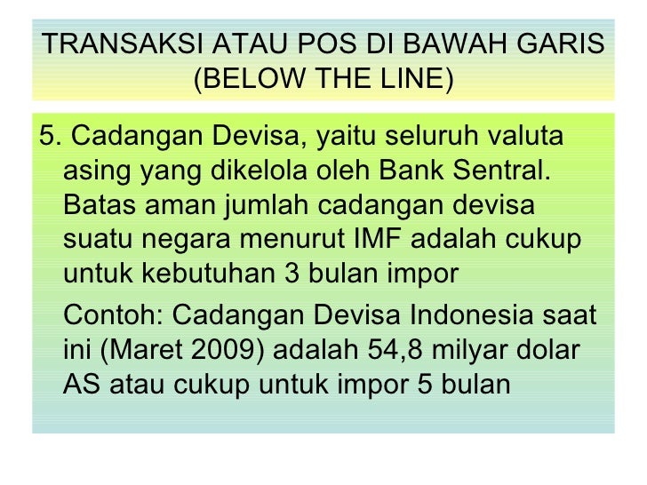 Cadangan devisa negara