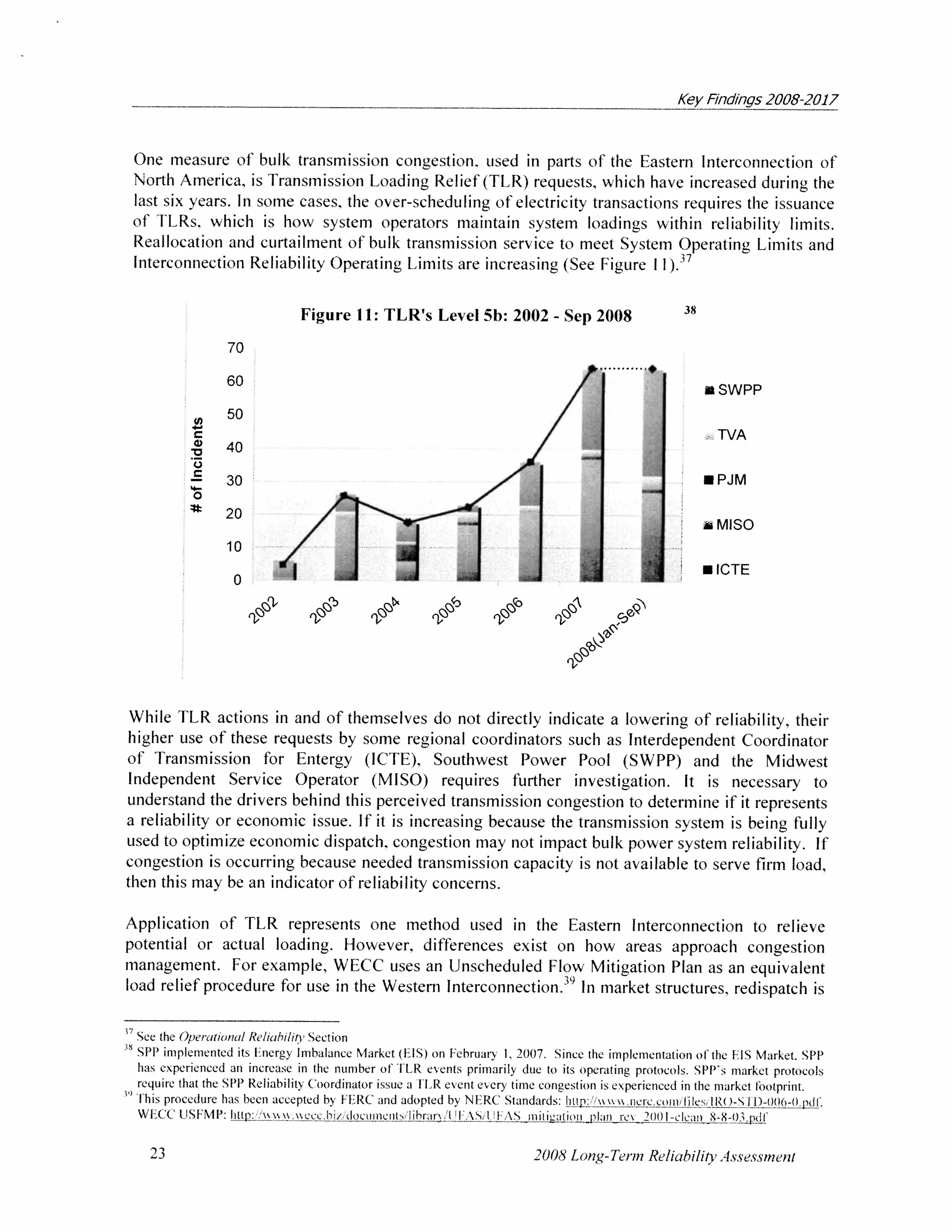 NERC 2008 Long-Term Reliability Assessment