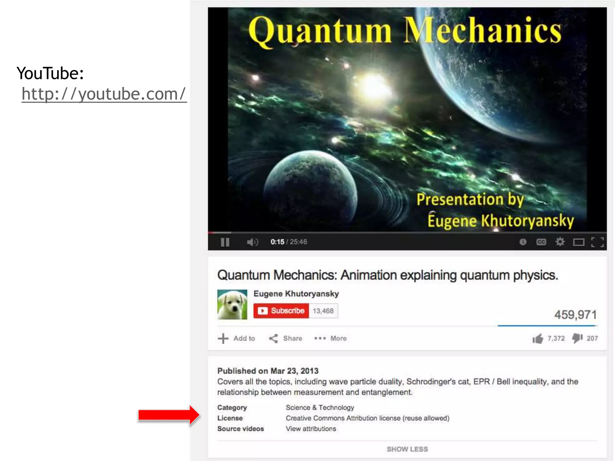 YouTube: 
http://youtube.com/ 
 