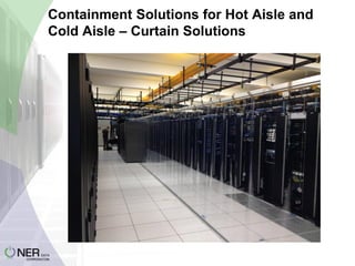 Containment Solutions for Hot Aisle and
Cold Aisle – Curtain Solutions

 