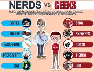 Nerds VS Geeks