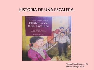 Historia de una escalera: PERSONAJES principales y secundarios