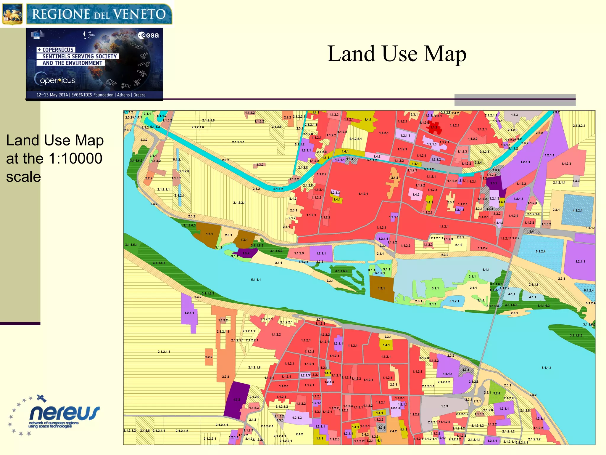 Land Use Map
Land Use Map
at the 1:10000
scale
 