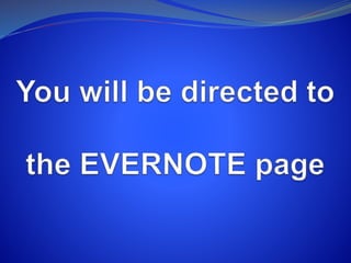 How to Use Evernote