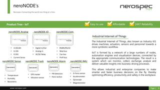 Nerospec IIoT Company Profile | PDF