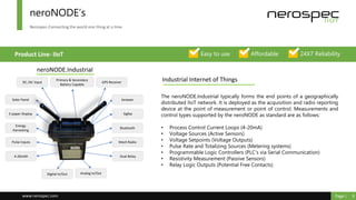 Nerospec IIoT Company Profile | PDF