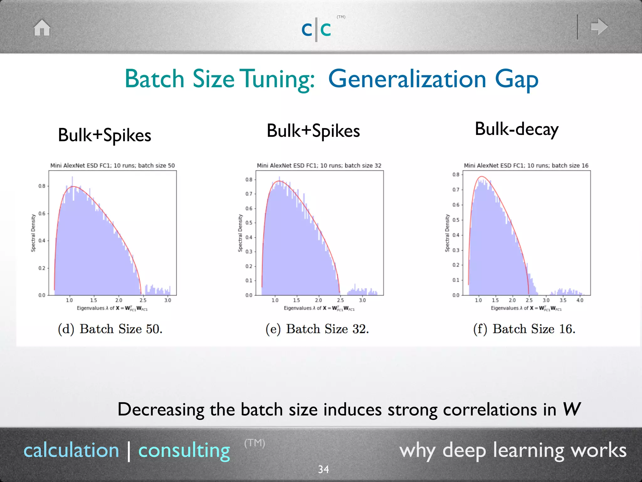 Why Deep Learning Works: Self Regularization in Deep Neural Networks | PPT
