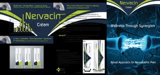 Nervacin Cream  brochure   