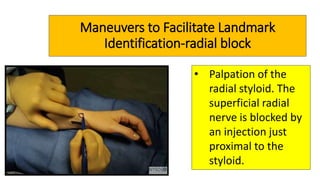 Peripheral Nerve block(ankle block,wrist block, digital block) | PPTX