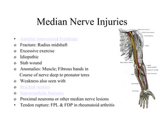 Nerve injuries prof g s patnaik | PPT