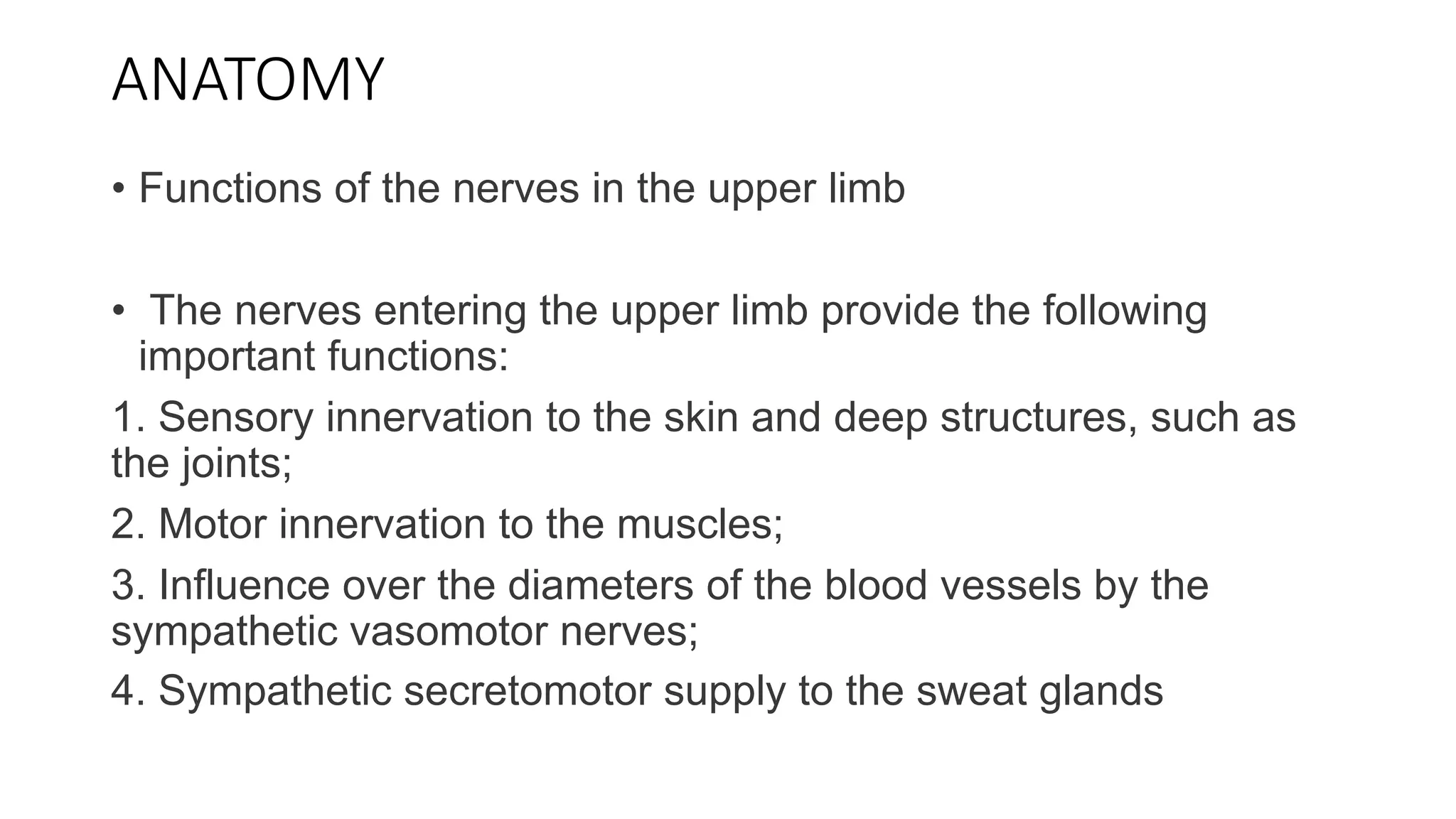 Nerve injury of upper limb | PPTX