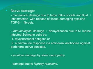 Nerve Involvement and management of neuritis in Leprosy | PPTX
