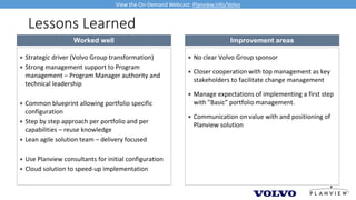 Transforming Volvo: Creating a Single Source for the Enterprise ...