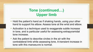 Nervous system exam part 2 | PPTX