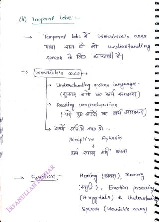 (i) Tempoval
<br>
>
<br>
lobe
<br>
Temperal lobe
<br>
speeoh
<br>
Wenick's aney
<br>
Undesctanding spaken Langge
<br>
Aeadling comprehenein
<br>
Funetien -
<br>
Wesn'ekels
<br>
wnalerstano ng
<br>
Receptie
<br>
(*g)
<br>
Aphesi
<br>
Heaing
(G), Menny
<br>
Emohiom yoceasy
<br>
Speech ( Weruick's aneg)
<br>
 
