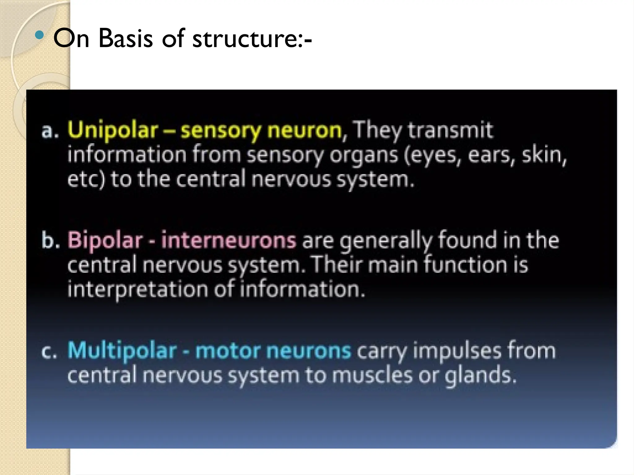  On Basis of structure:-
 