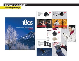 brad nesbitt
catalog design
 