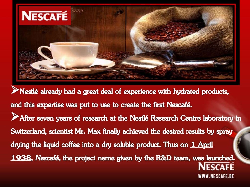 Nescafe (A coffee Brand)