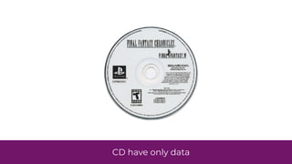 CD have only data
 