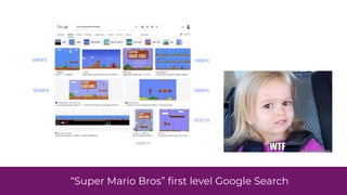 “Super Mario Bros”
fi
rst level Google Search
5990F5
9DA8F8 6888F8
8E8CF8
5990F4
949FCF
 