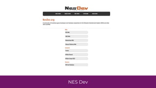 NES Dev
 