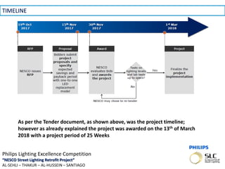 TARSHID NESCO Street Lighting LED Retrofit Project | PDF