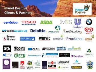 Planet Positive
Clients & Partners
 