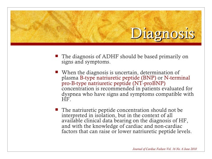 Nesiritide in Acute Decompensated Heart Failure Nesiritide in Acute Decompensated Heart Failure