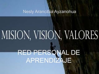 RED PERSONAL DE
APRENDIZAJE
Nesly Arancibia Ayzanohua
 