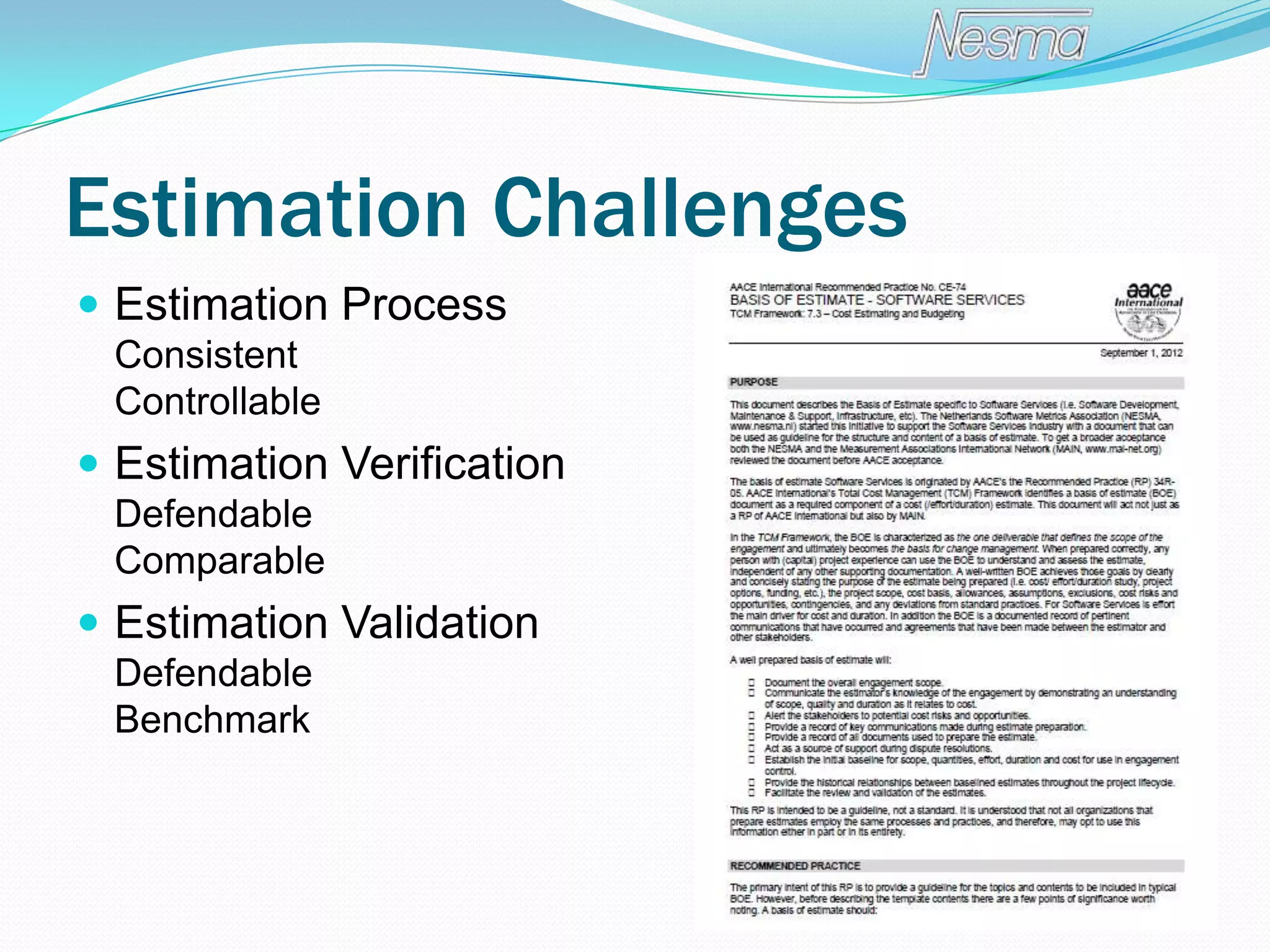 Basis of Estimate for IT Services | PPTX