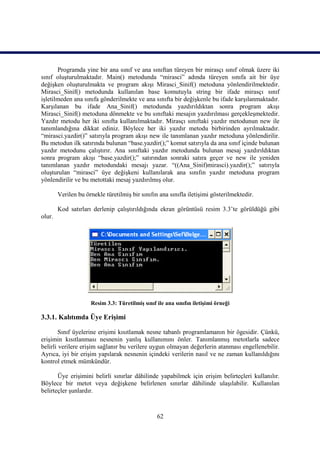 Nesne tabanlı programlama 3 | PDF